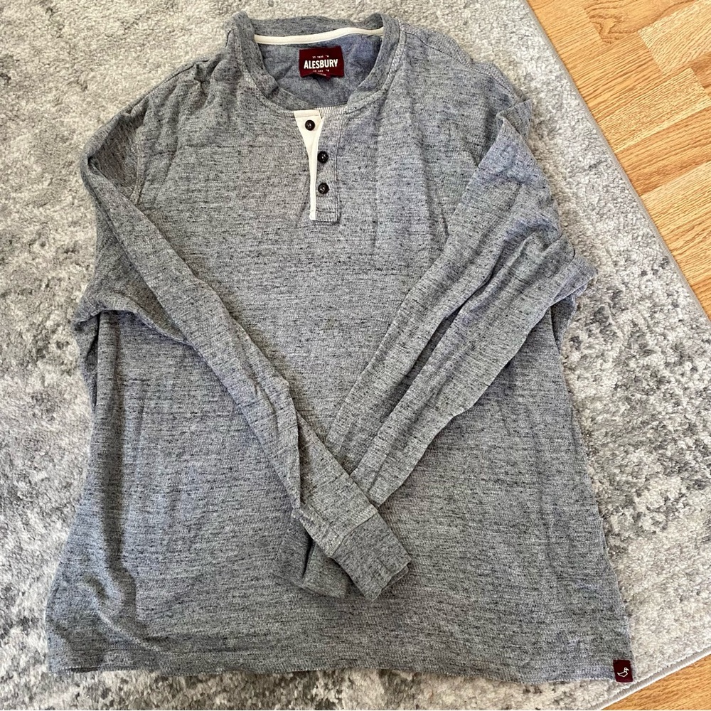 Alesbury Button Down Mens Sweater